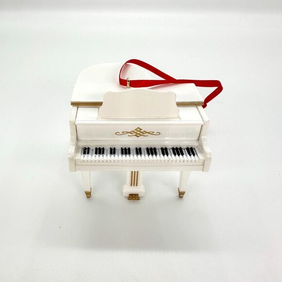 Hallmark Keepsake Hark The Herald Angels Sing Piano Ornament Magic Sound 2017 - Picture 4 of 10